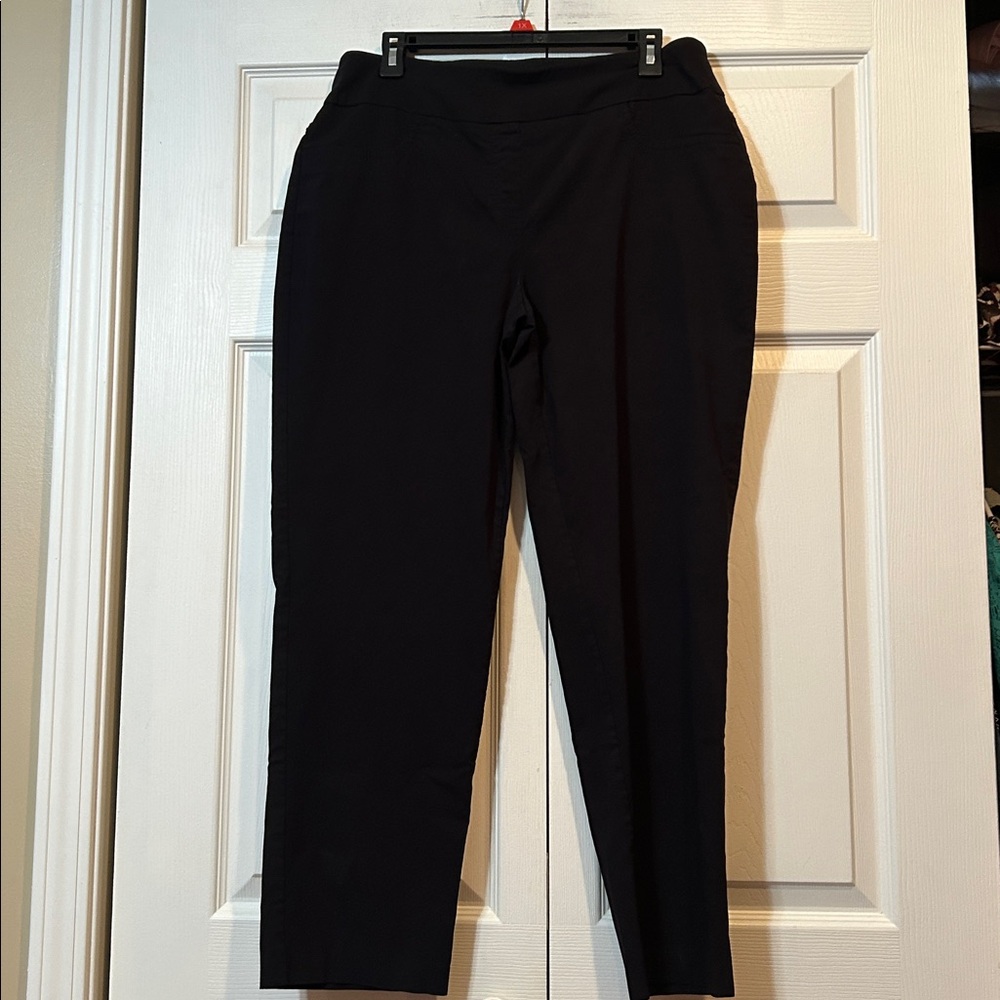 Ruby Rd. Sz 14 Black Millennial Pull On Pants
